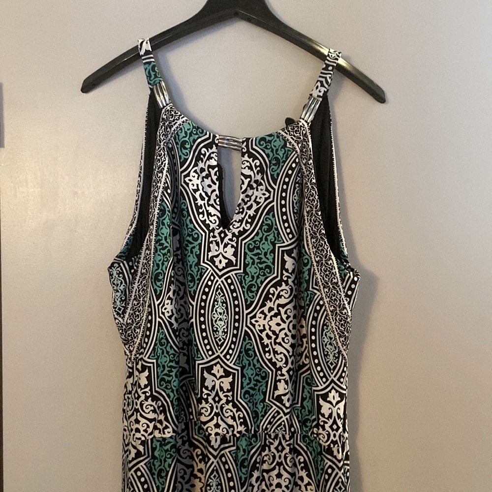 White House Black Market | Printed Maxi